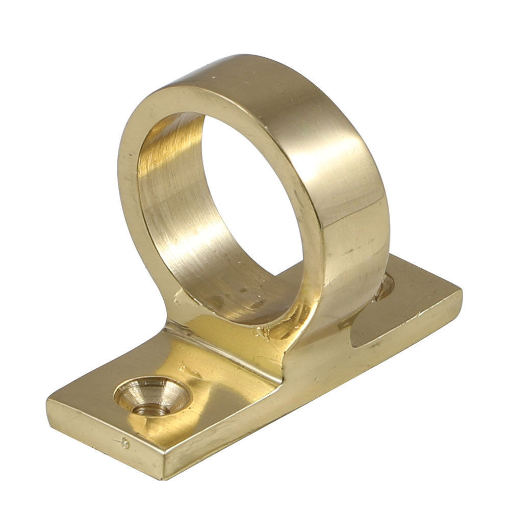 Sash Ring Lift - Polished Brass